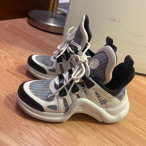 Louis Vuitton Archlight Sneakers White/Blue – Size 37 – Excellent Condition - Picture 1 of 4